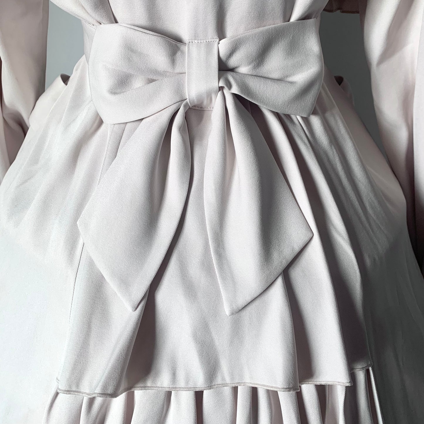 Amavel soft Pink cape trench coat