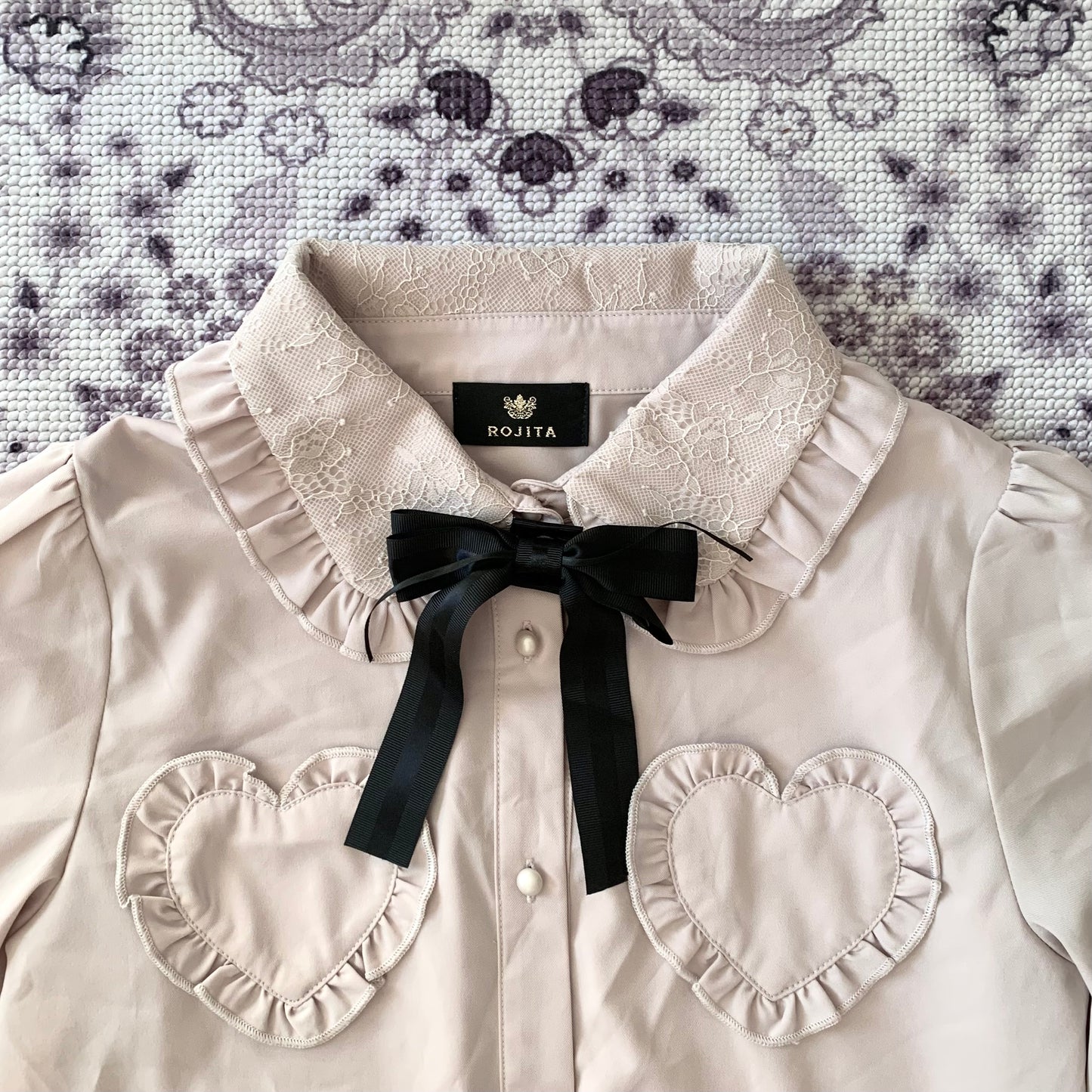 Rojita soft pink blouse