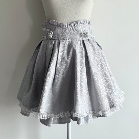 Noémie flared skirt blue