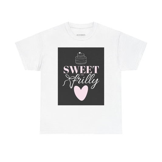 Sweet and Frilly Unisex Heavy Cotton Tee