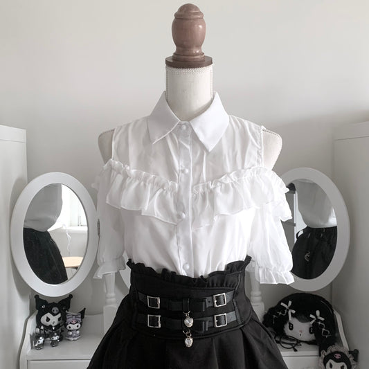 Erina open shoulder blouse