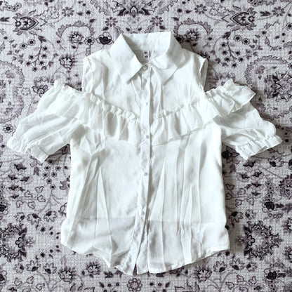 Erina open shoulder blouse