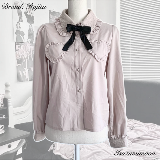 Rojita soft pink blouse